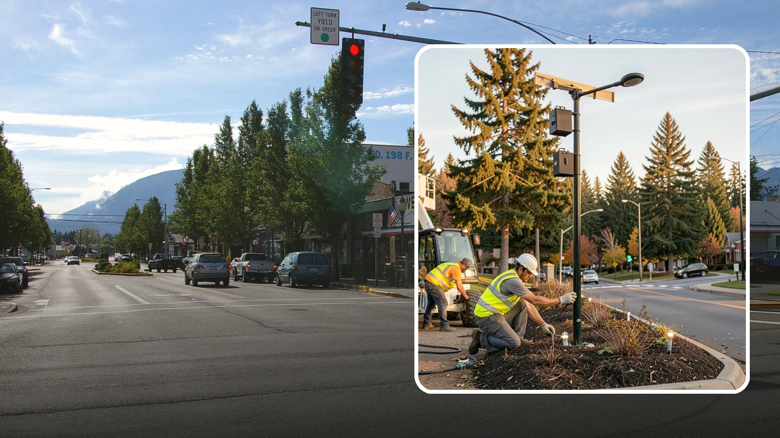 Landscape Lighting Maintenance in North Bend, King County, WA - Ongoing upkeep of low-voltage landscape lighting across municipal grounds, entries, and civic spaces.
