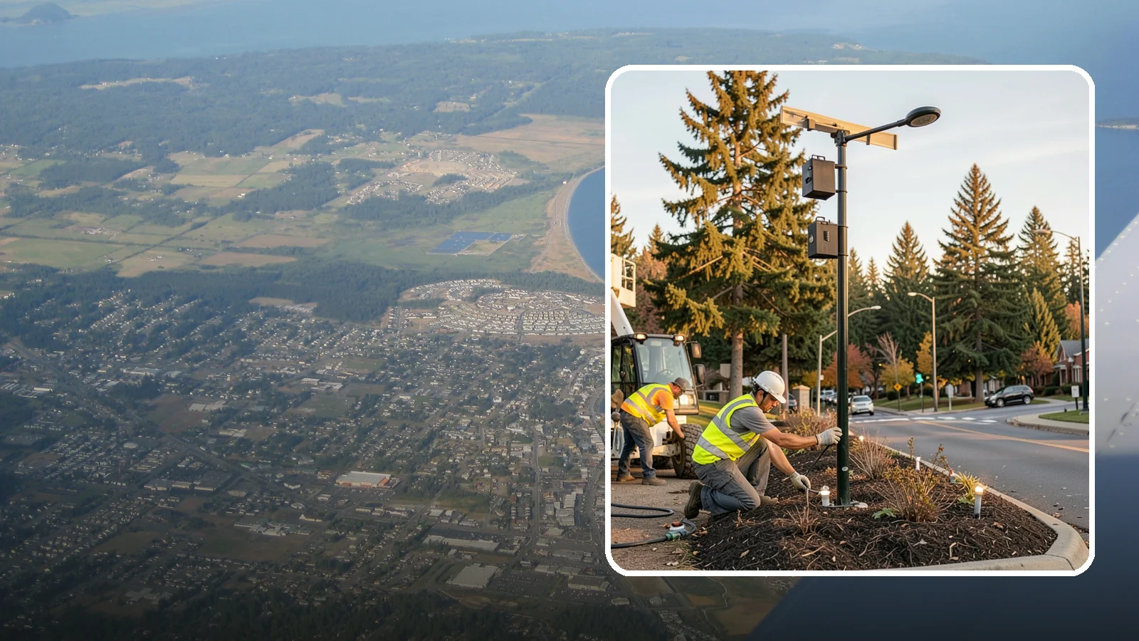 Landscape Lighting Maintenance in Oak Harbor, Island County, WA - Ongoing upkeep of low-voltage landscape lighting across municipal grounds, entries, and civic spaces.