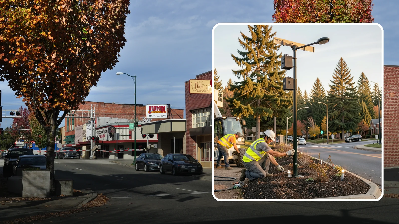 Landscape Lighting Maintenance in Puyallup, Pierce County, WA - Ongoing upkeep of low-voltage landscape lighting across municipal grounds, entries, and civic spaces.