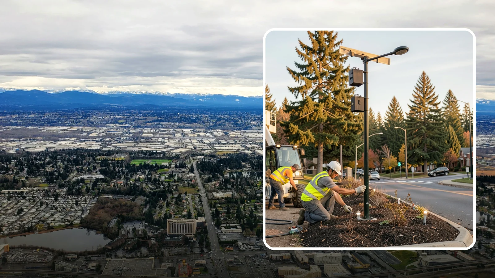 Landscape Lighting Maintenance in SeaTac, King County, WA - Ongoing upkeep of low-voltage landscape lighting across municipal grounds, entries, and civic spaces.