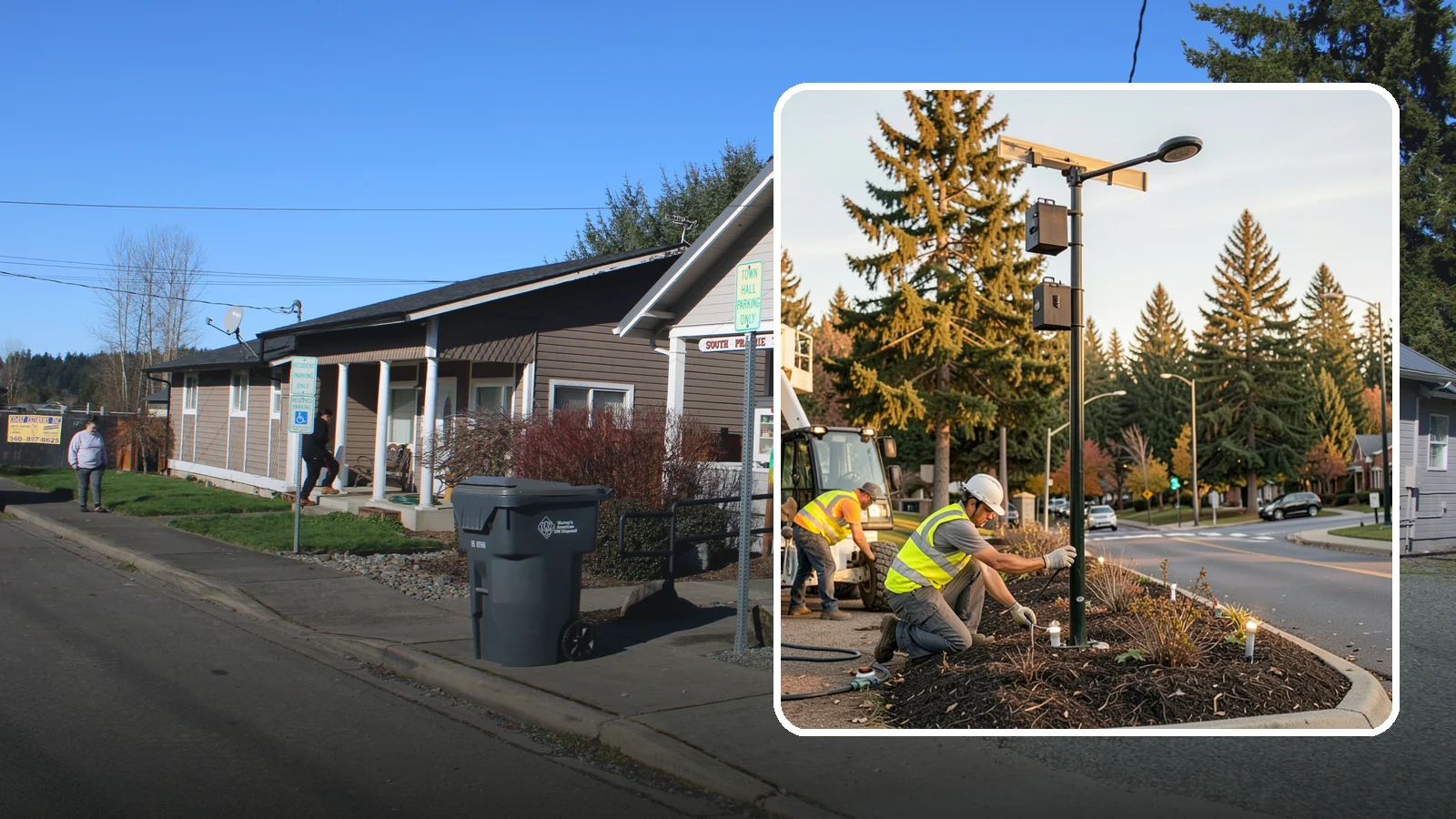Landscape Lighting Maintenance in South Prairie, Pierce County, WA - Ongoing upkeep of low-voltage landscape lighting across municipal grounds, entries, and civic spaces.