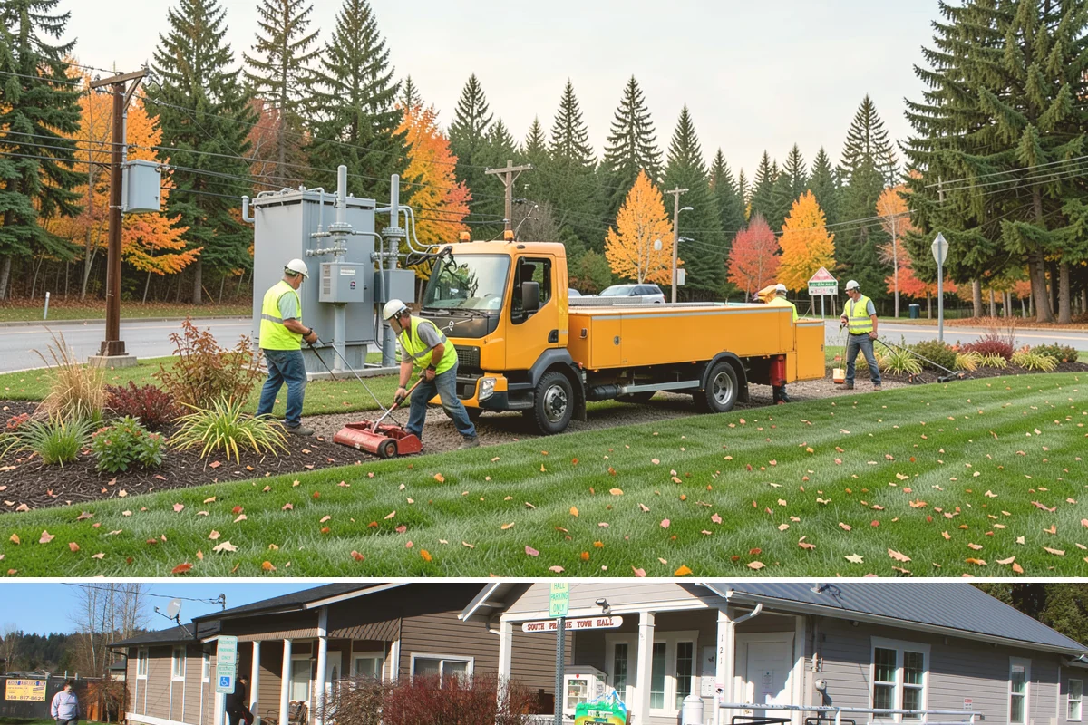 Landscape Lighting Maintenance in South Prairie, Pierce County, WA - Servicing is scheduled year-round, with pre-winter checks recommended before the region's long dark season.