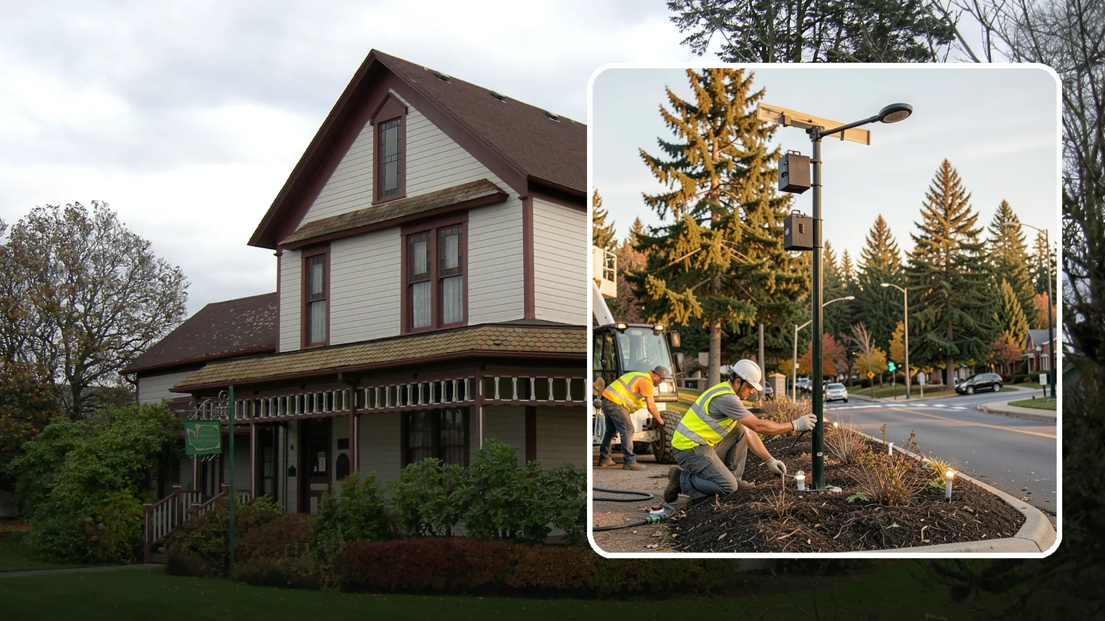 Landscape Lighting Maintenance in Sumner, Pierce County, WA - Ongoing upkeep of low-voltage landscape lighting across municipal grounds, entries, and civic spaces.