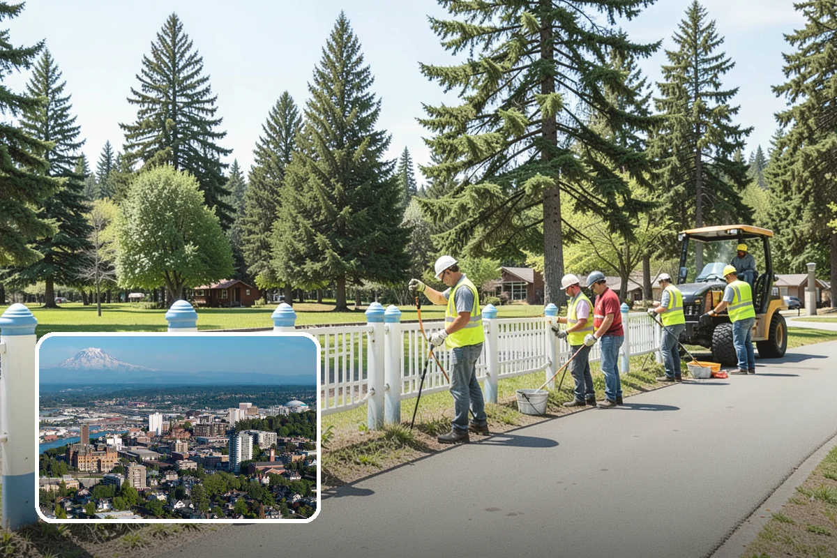 Landscape Lighting Maintenance in Tacoma, Pierce County, WA - Maintains reliable nighttime illumination for public safety