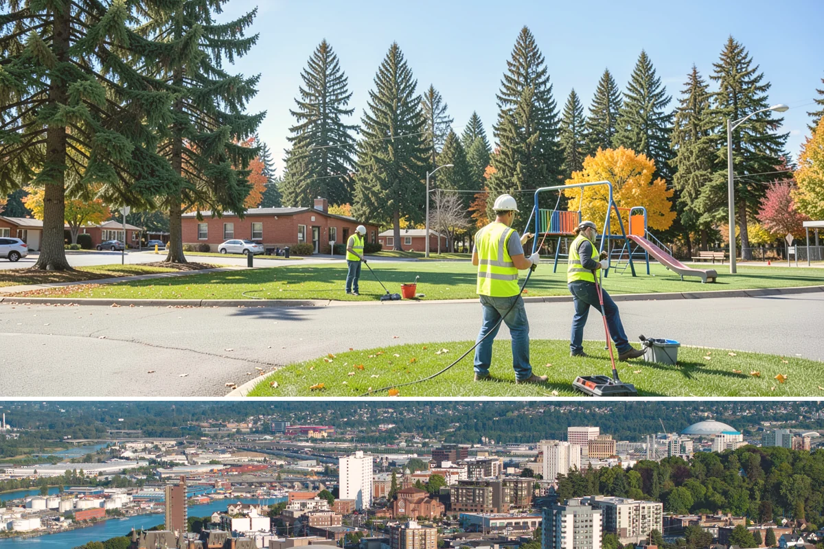 Landscape Lighting Maintenance in Tacoma, Pierce County, WA - Servicing is scheduled year-round, with pre-winter checks recommended before the region's long dark season.