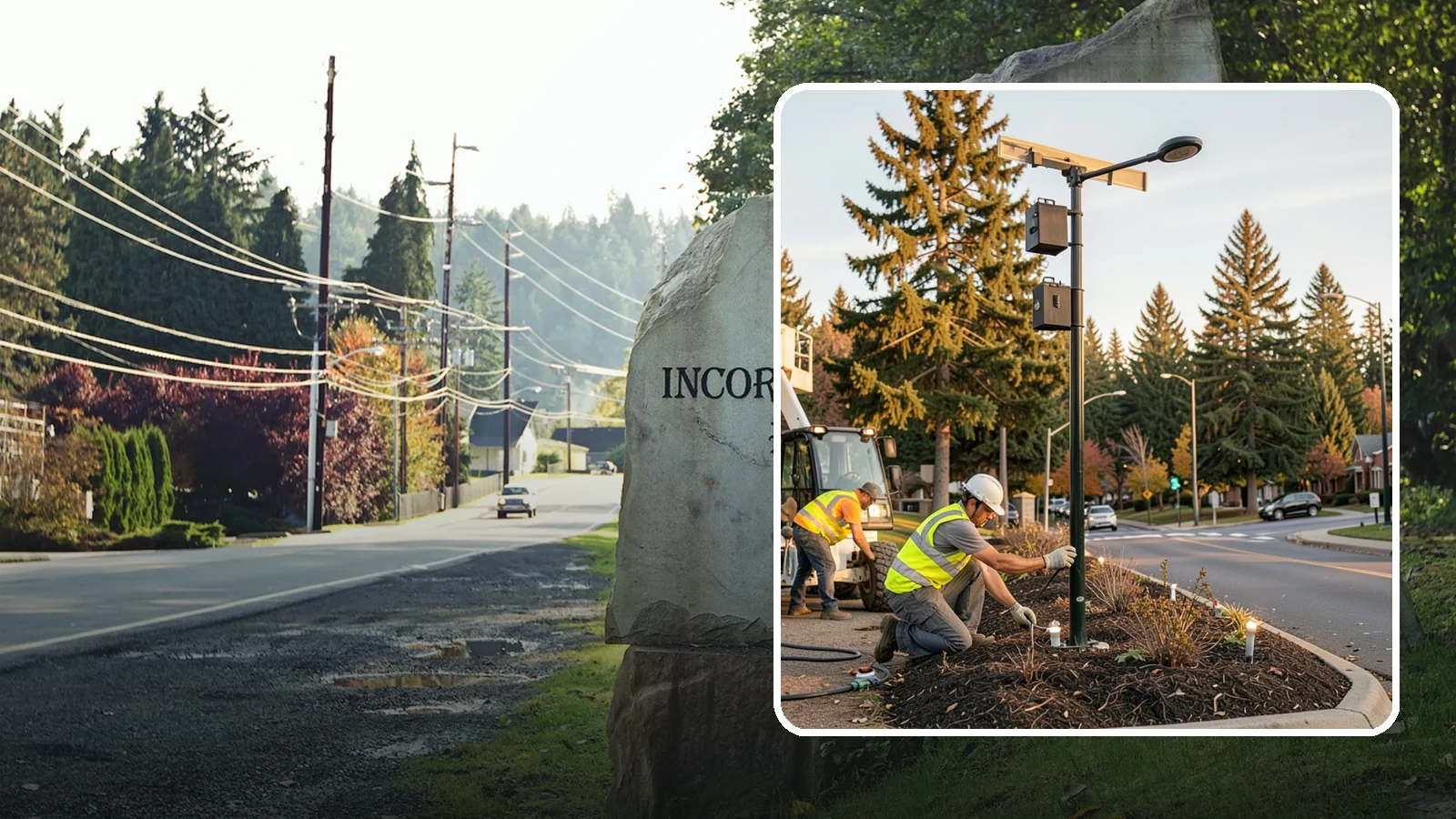 Landscape Lighting Maintenance in Wilkeson, Pierce County, WA - Ongoing upkeep of low-voltage landscape lighting across municipal grounds, entries, and civic spaces.