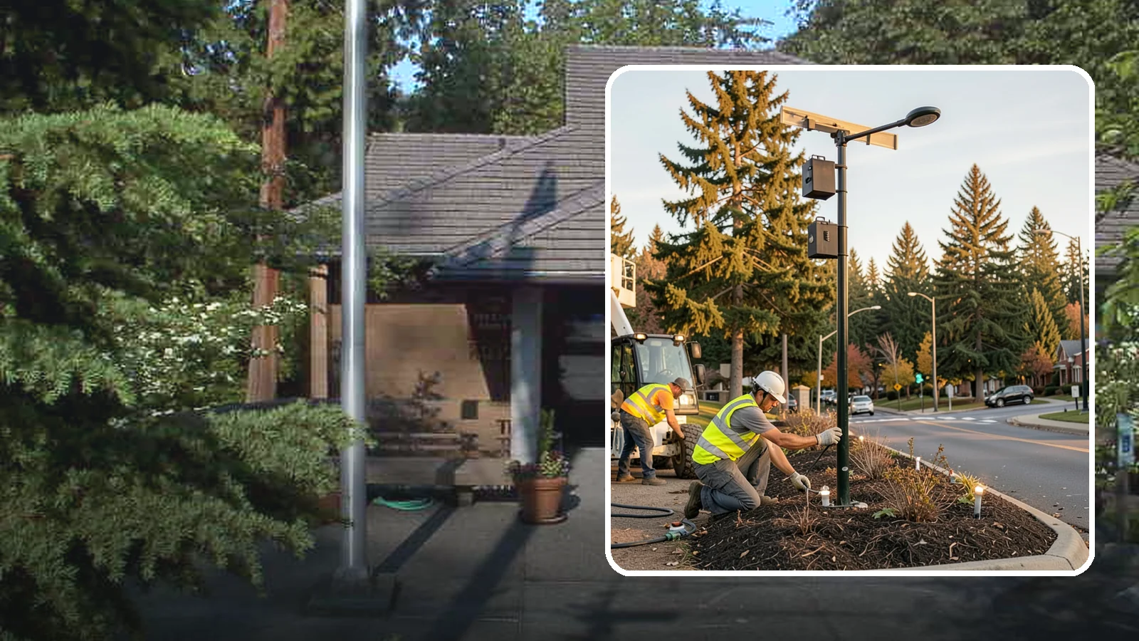 Landscape Lighting Maintenance in Yarrow Point, King County, WA - Ongoing upkeep of low-voltage landscape lighting across municipal grounds, entries, and civic spaces.