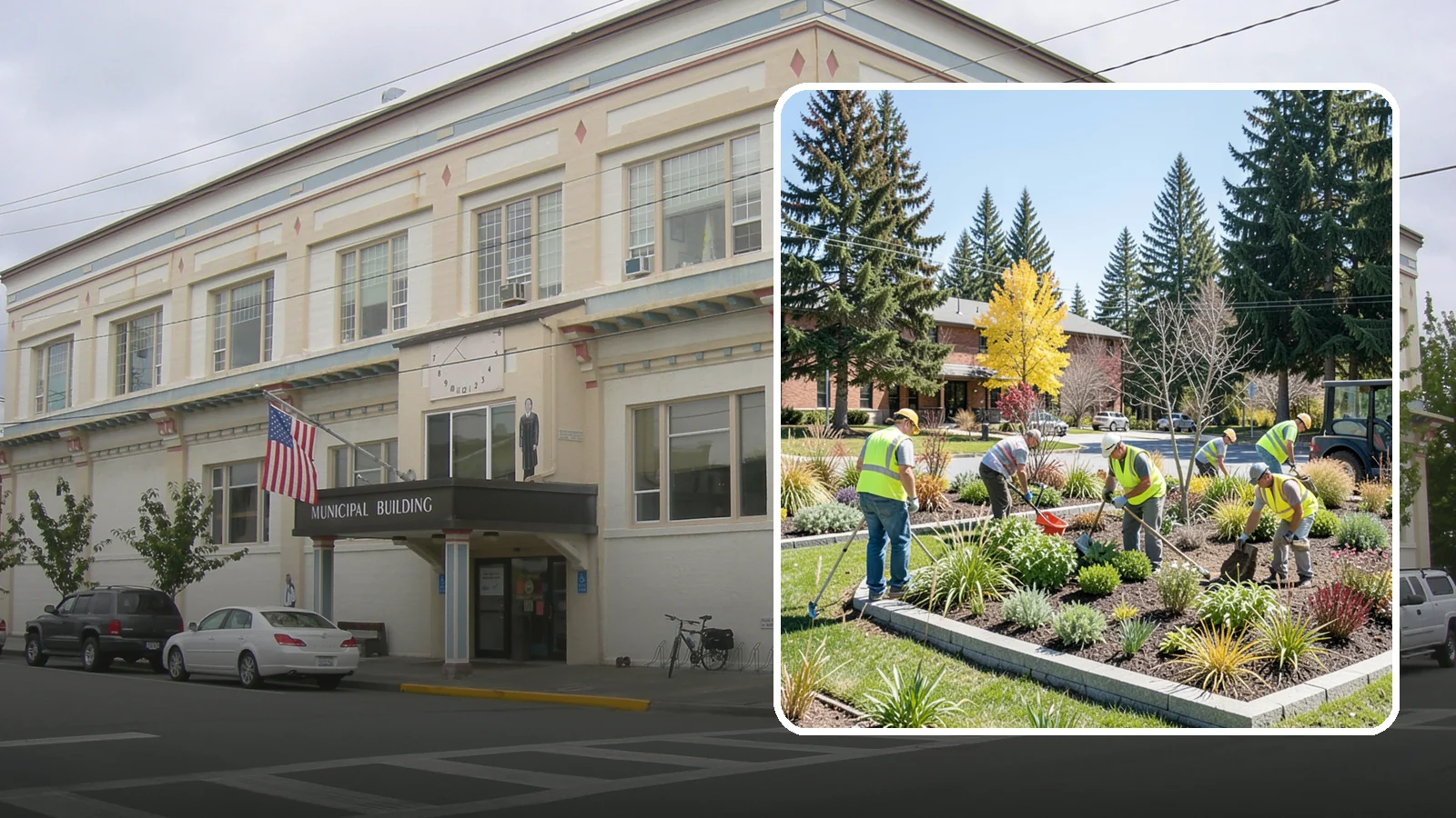 Landscape Renovations in Anacortes, Skagit County, WA - Renovation of tired or failing public landscapes into durable, low-maintenance, and attractive grounds.