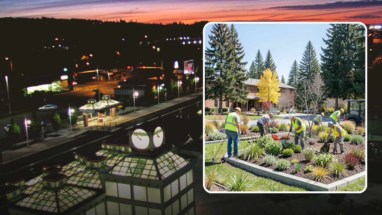 Landscape Renovations in Auburn, King County, WA - Renovation of tired or failing public landscapes into durable, low-maintenance, and attractive grounds.
