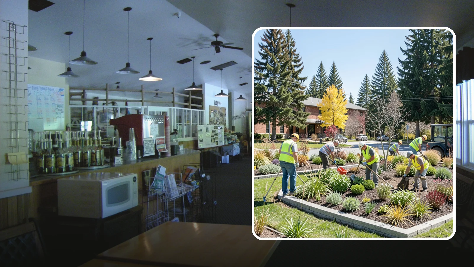 Landscape Renovations in Black Diamond, King County, WA - Renovation of tired or failing public landscapes into durable, low-maintenance, and attractive grounds.