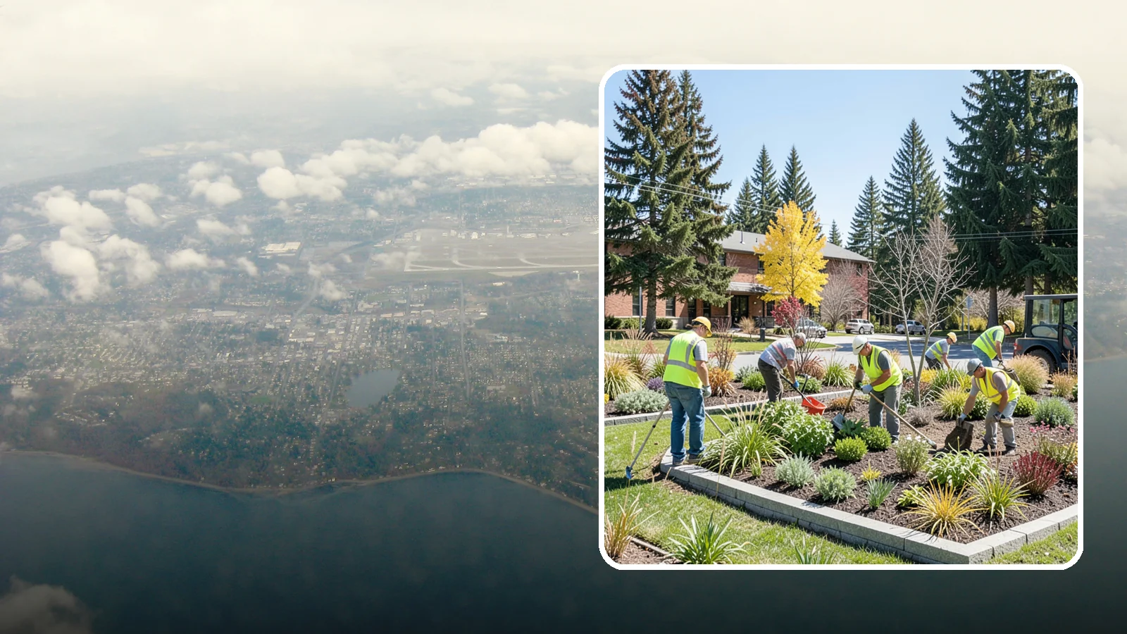 Landscape Renovations in Burien, King County, WA - Renovation of tired or failing public landscapes into durable, low-maintenance, and attractive grounds.