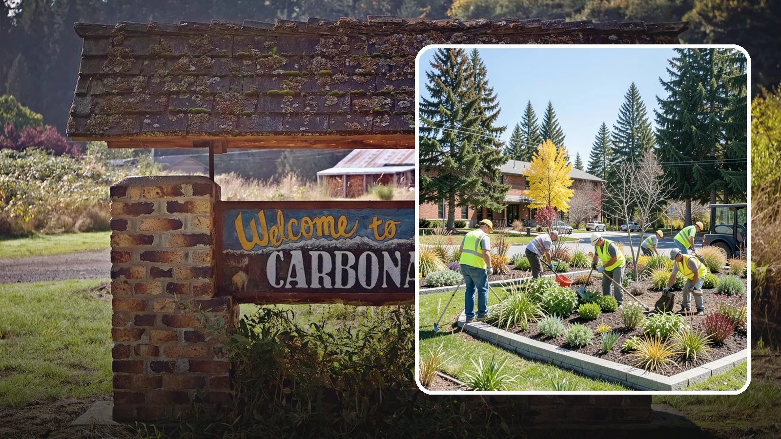 Landscape Renovations in Carbonado, Pierce County, WA - Renovation of tired or failing public landscapes into durable, low-maintenance, and attractive grounds.