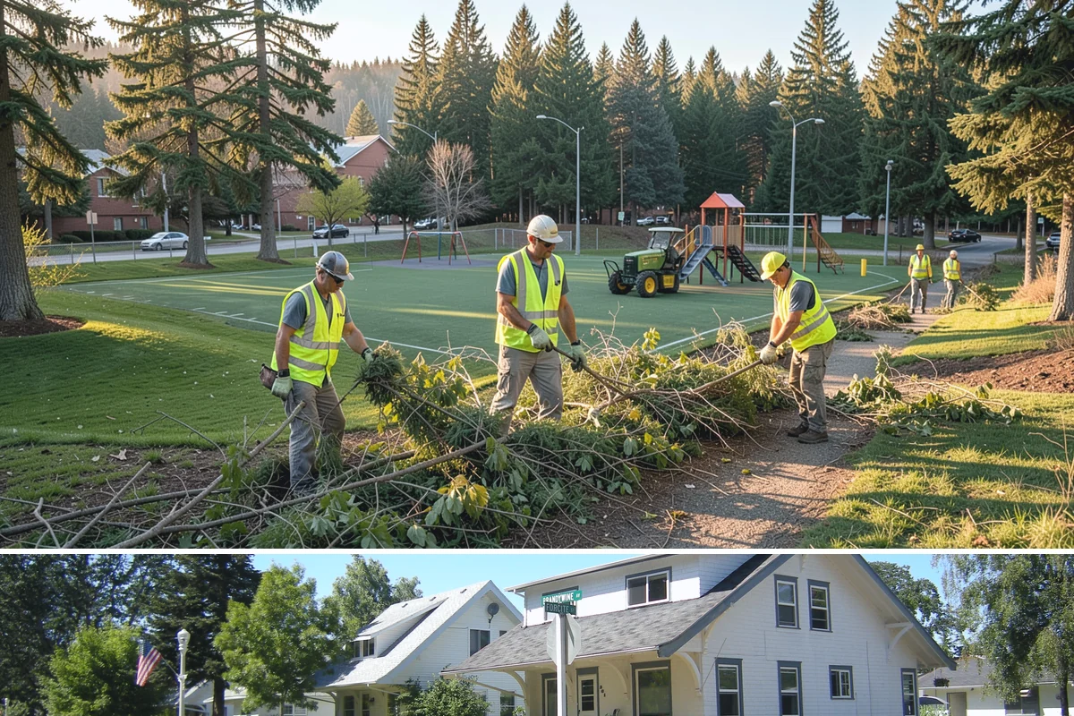 Landscape Renovations in DuPont, Pierce County, WA - Renovation planting is best scheduled for fall or spring when Northwest rains help new plants establish, with hardscape and prep...
