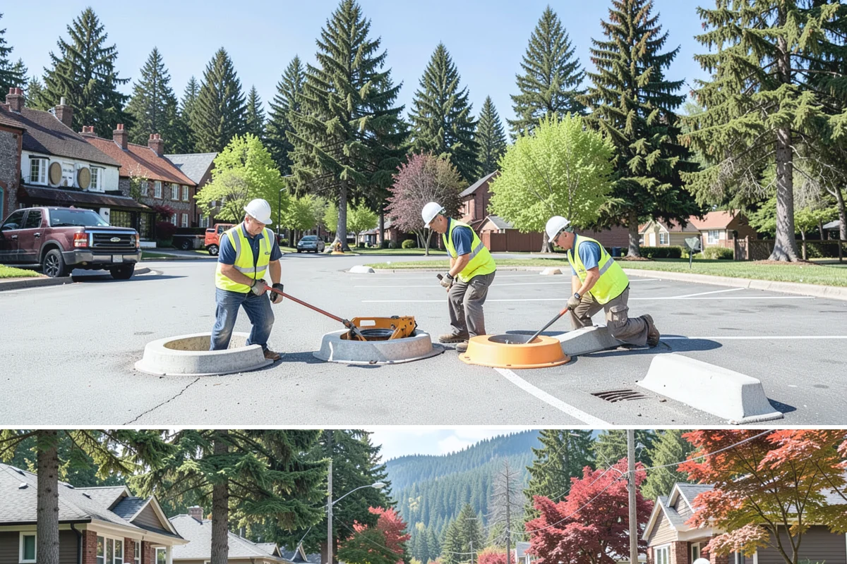 Landscape Renovations in Hunts Point, King County, WA - Renovation planting is best scheduled for fall or spring when Northwest rains help new plants establish, with hardscape and prep...