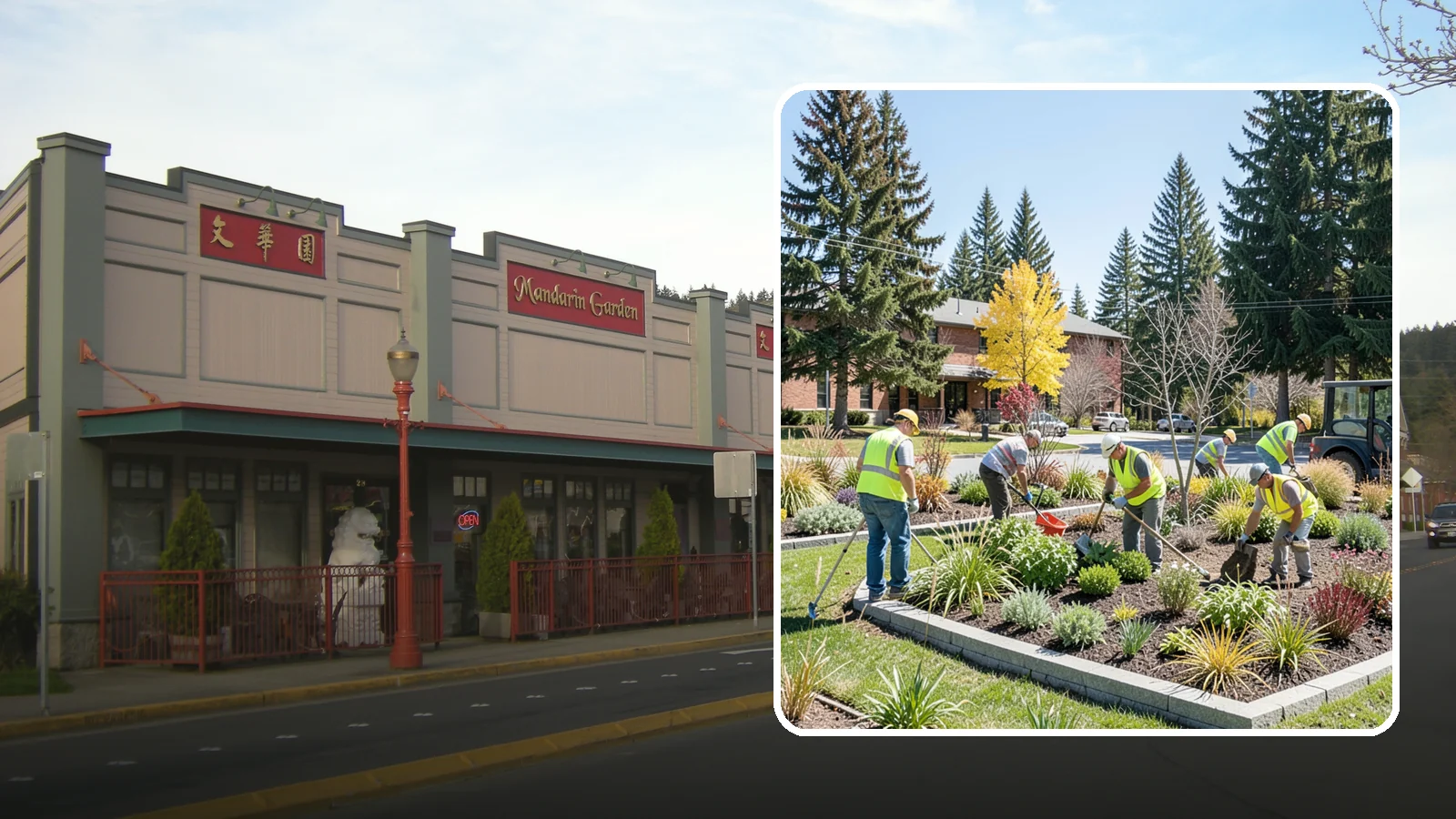 Landscape Renovations in Issaquah, King County, WA - Renovation of tired or failing public landscapes into durable, low-maintenance, and attractive grounds.