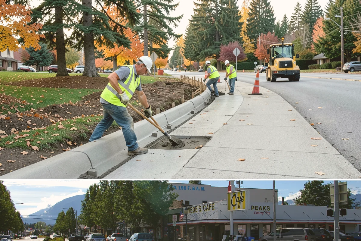 Landscape Renovations in North Bend, King County, WA - Renovation planting is best scheduled for fall or spring when Northwest rains help new plants establish, with hardscape and prep...