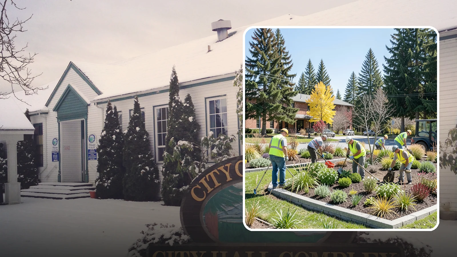Landscape Renovations in Pacific, King County, WA - Renovation of tired or failing public landscapes into durable, low-maintenance, and attractive grounds.