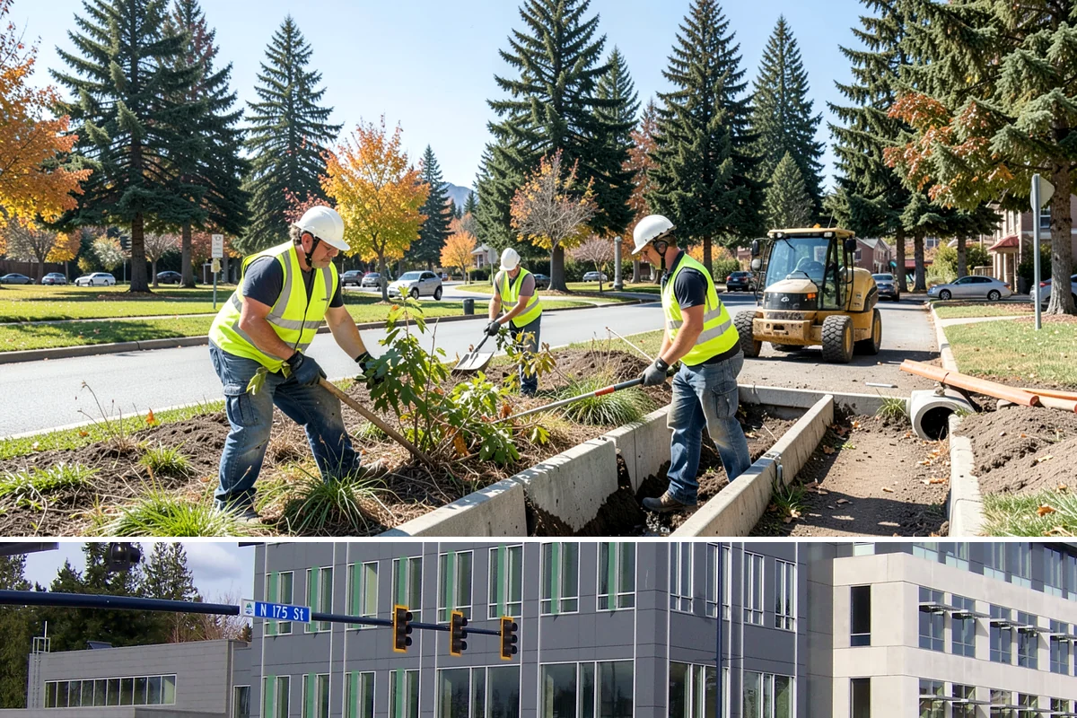 Landscape Renovations in Shoreline, King County, WA - Renovation planting is best scheduled for fall or spring when Northwest rains help new plants establish, with hardscape and prep...