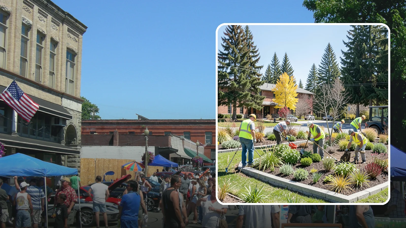 Landscape Renovations in Snohomish, Snohomish County, WA - Renovation of tired or failing public landscapes into durable, low-maintenance, and attractive grounds.