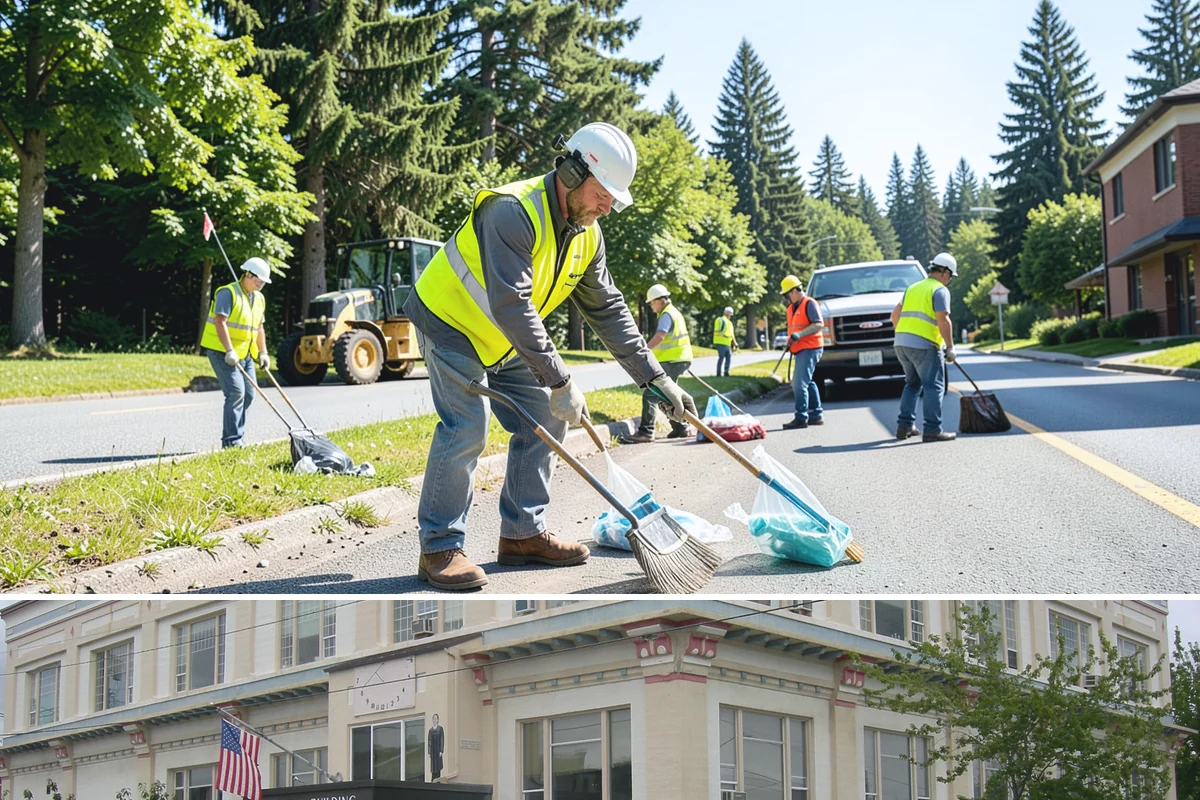 Landslide Debris Removal in Anacortes, Skagit County, WA - Slide activity intensifies from December through March as prolonged rainfall saturates hillside soils across the region.