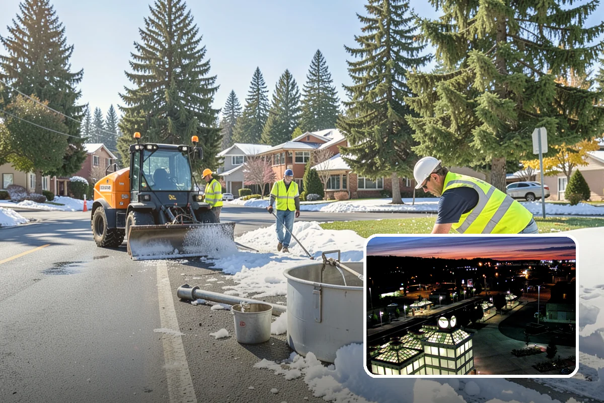 Landslide Debris Removal in Auburn, King County, WA - Reopens buried access routes with slope-instability precautions in place