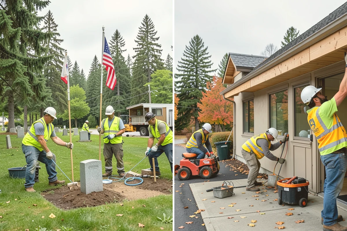 Landslide Debris Removal in Bothell, King County, WA - Coordinate with geotechnical and public works staff to confirm slope stability