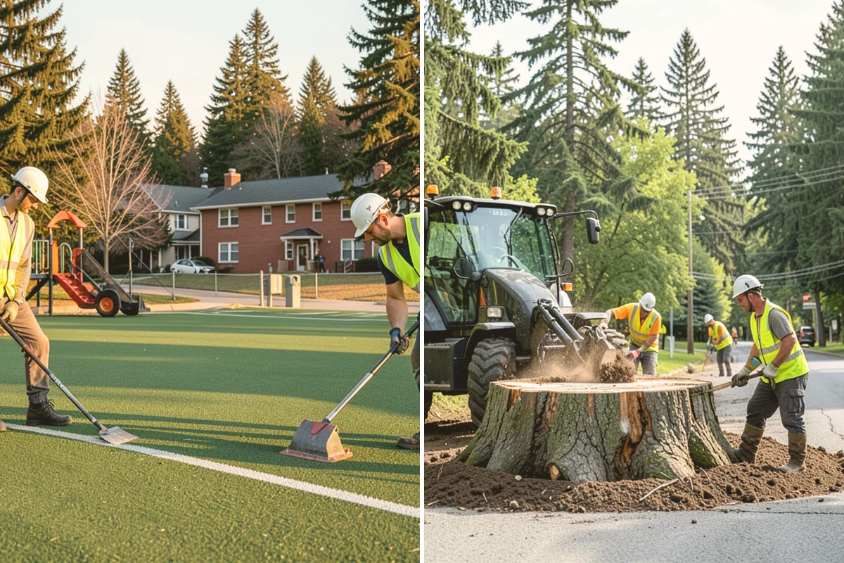 Landslide Debris Removal in Brier, Snohomish County, WA - Coordinate with geotechnical and public works staff to confirm slope stability
