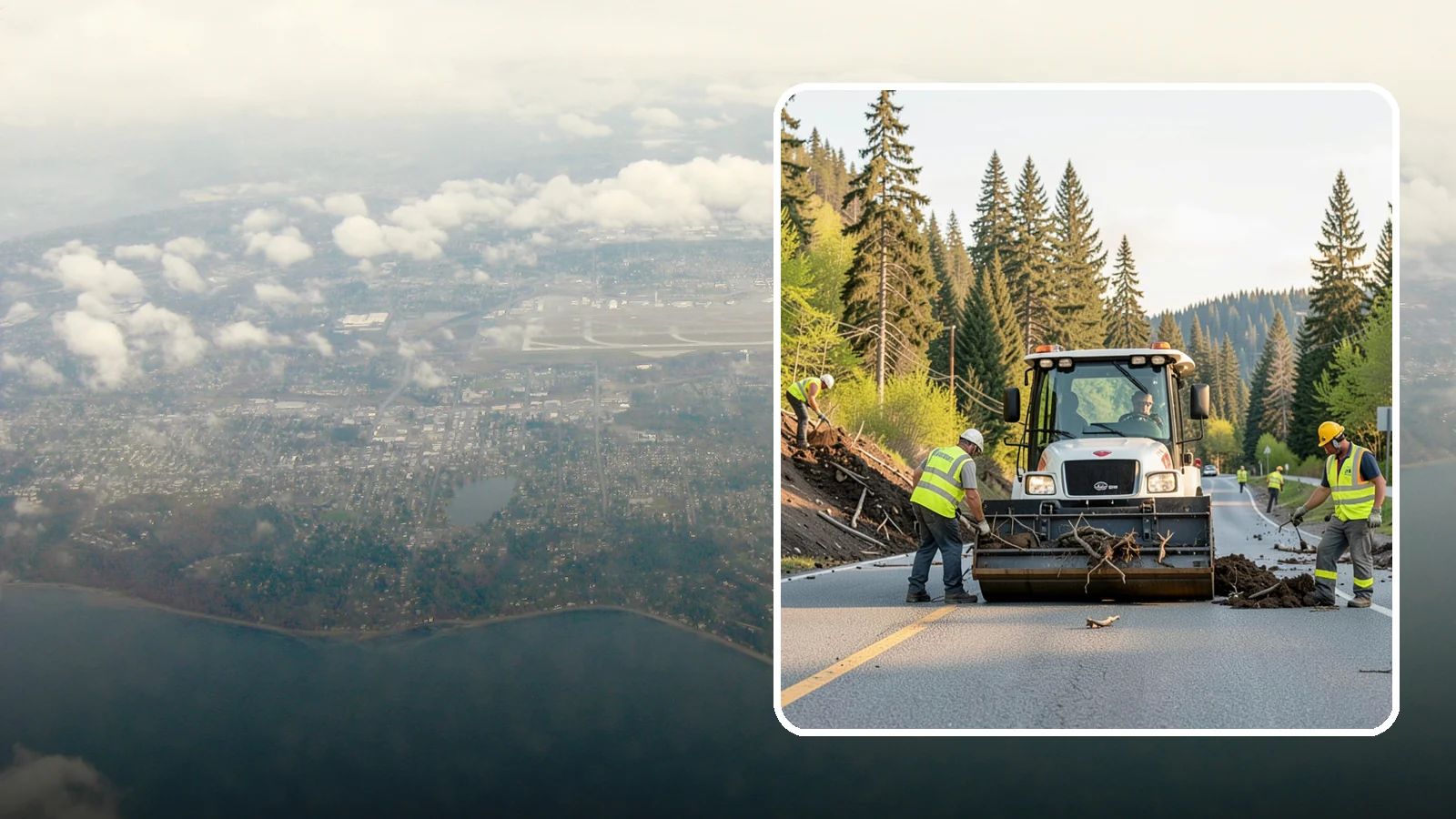 Landslide Debris Removal in Burien, King County, WA - Safe removal of slide material from roads, trails, and public sites following slope failures in hillside communities.