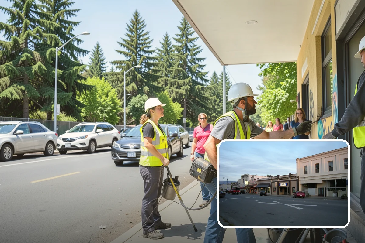 Landslide Debris Removal in Burlington, Skagit County, WA - Reopens buried access routes with slope-instability precautions in place