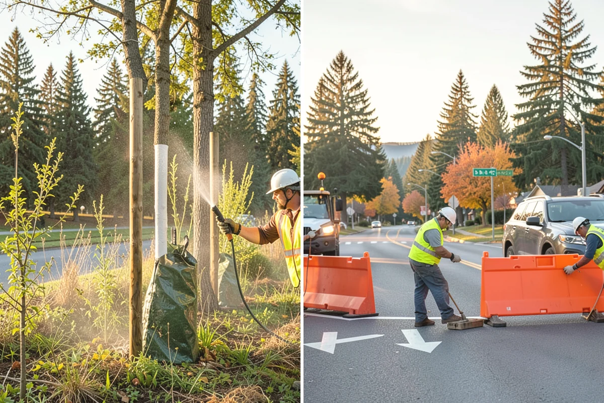 Landslide Debris Removal in Carnation, King County, WA - Coordinate with geotechnical and public works staff to confirm slope stability