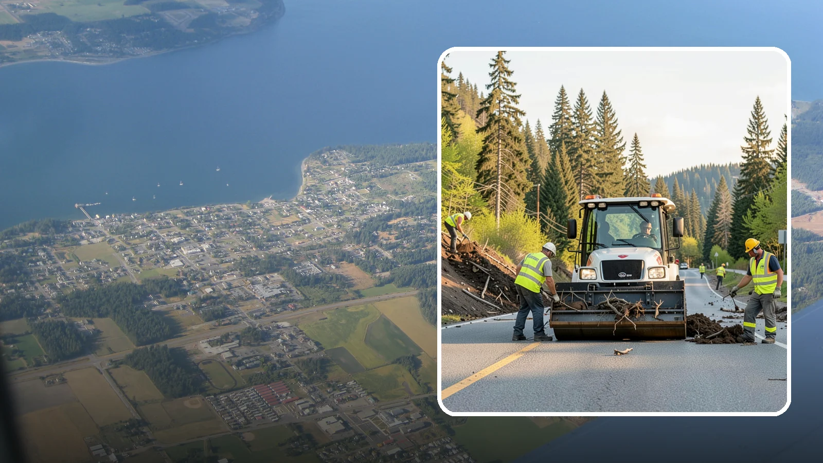 Landslide Debris Removal in Coupeville, Island County, WA - Safe removal of slide material from roads, trails, and public sites following slope failures in hillside communities.