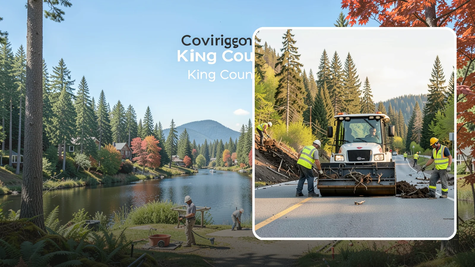 Landslide Debris Removal in Covington, King County, WA - Safe removal of slide material from roads, trails, and public sites following slope failures in hillside communities.