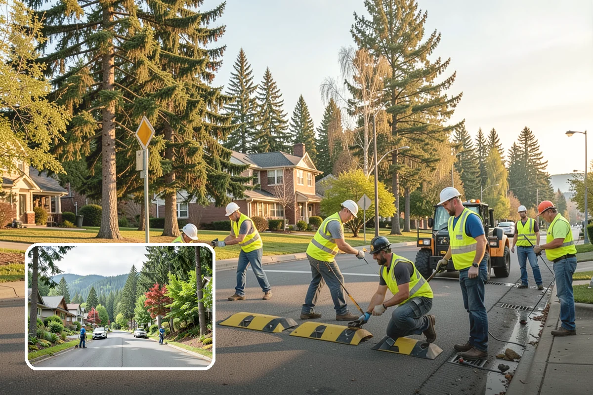 Landslide Debris Removal in Darrington, Snohomish County, WA - Reopens buried access routes with slope-instability precautions in place