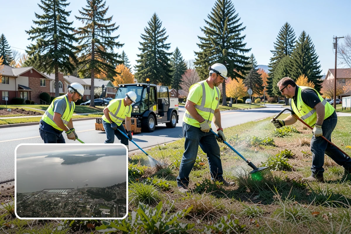 Landslide Debris Removal in Des Moines, King County, WA - Reopens buried access routes with slope-instability precautions in place
