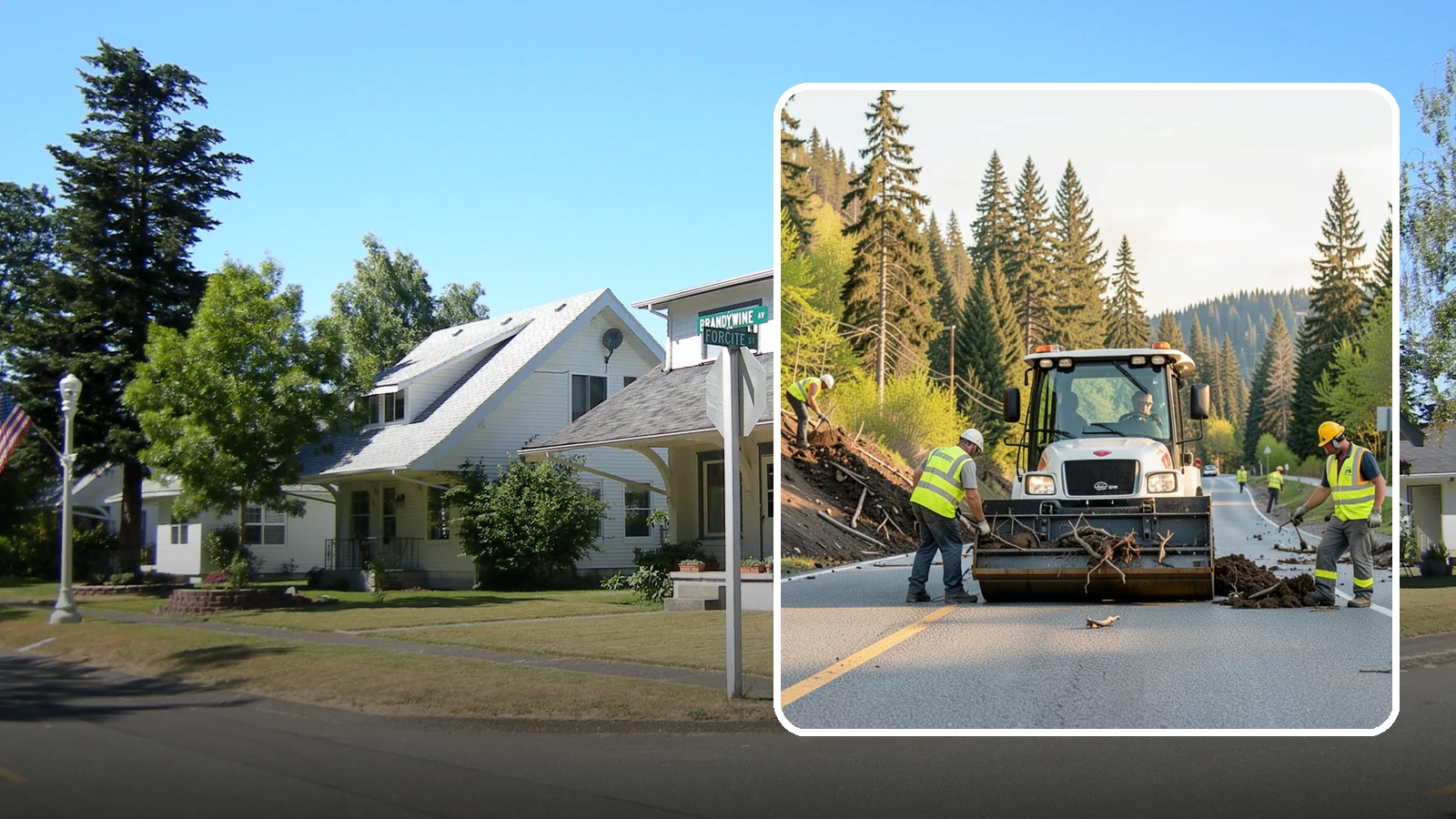 Landslide Debris Removal in DuPont, Pierce County, WA - Safe removal of slide material from roads, trails, and public sites following slope failures in hillside communities.
