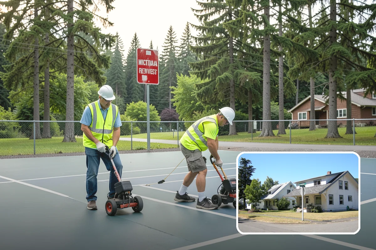 Landslide Debris Removal in DuPont, Pierce County, WA - Reopens buried access routes with slope-instability precautions in place