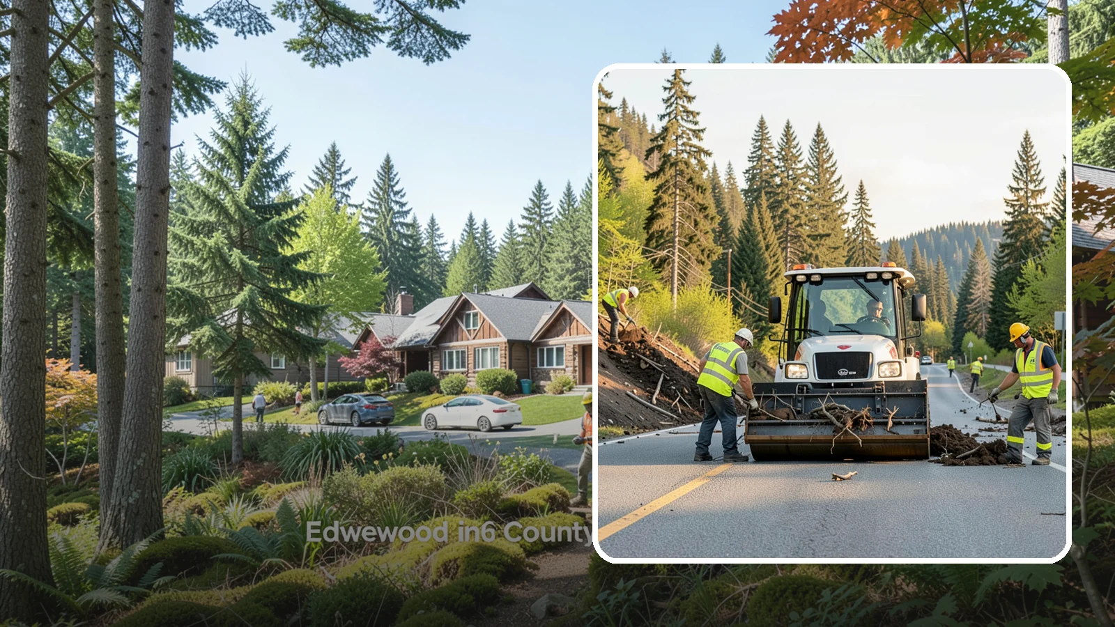 Landslide Debris Removal in Edgewood, Pierce County, WA - Safe removal of slide material from roads, trails, and public sites following slope failures in hillside communities.