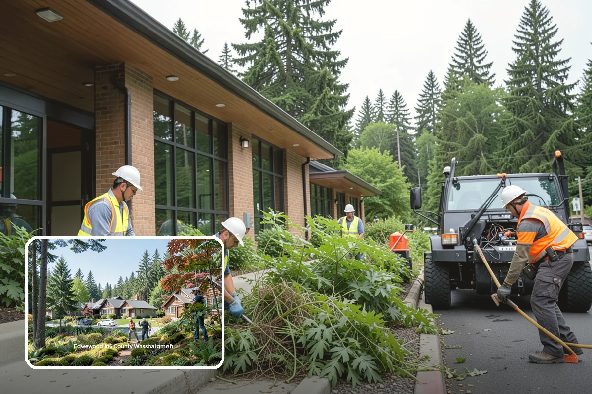 Landslide Debris Removal in Edgewood, Pierce County, WA - Reopens buried access routes with slope-instability precautions in place