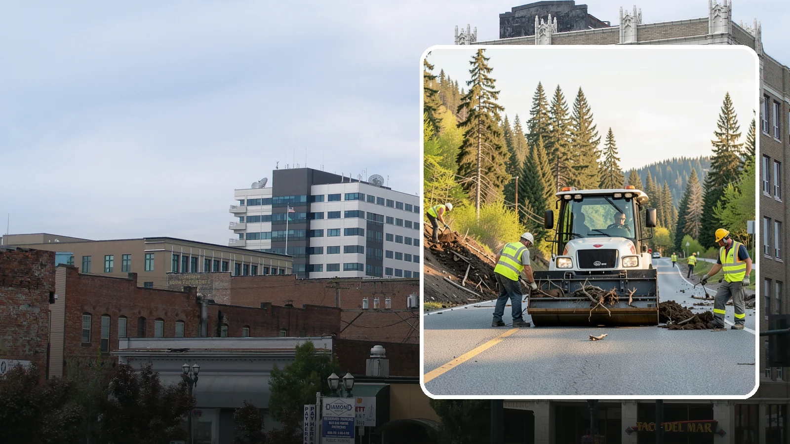 Landslide Debris Removal in Everett, Snohomish County, WA - Safe removal of slide material from roads, trails, and public sites following slope failures in hillside communities.