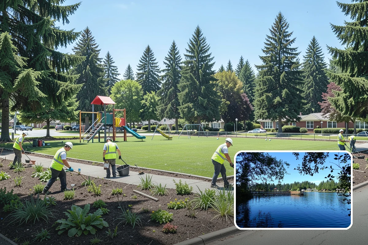 Landslide Debris Removal in Federal Way, King County, WA - Reopens buried access routes with slope-instability precautions in place