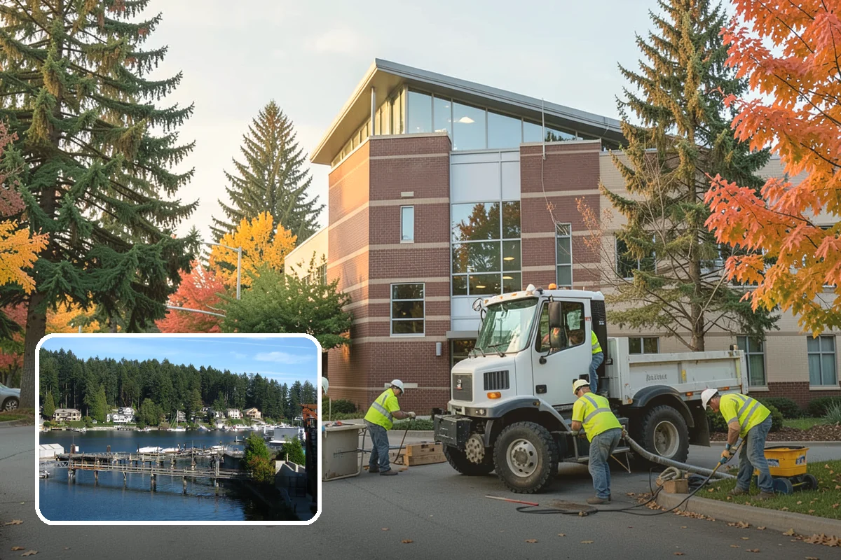Landslide Debris Removal in Gig Harbor, Pierce County, WA - Reopens buried access routes with slope-instability precautions in place