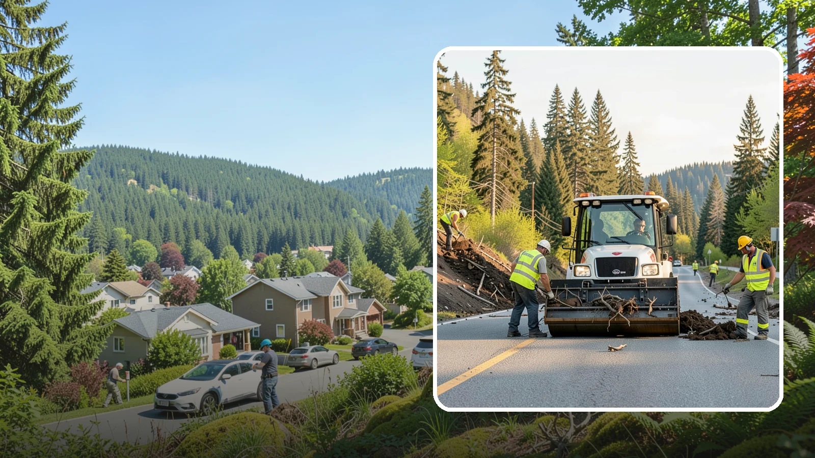 Landslide Debris Removal in Index, Snohomish County, WA - Safe removal of slide material from roads, trails, and public sites following slope failures in hillside communities.