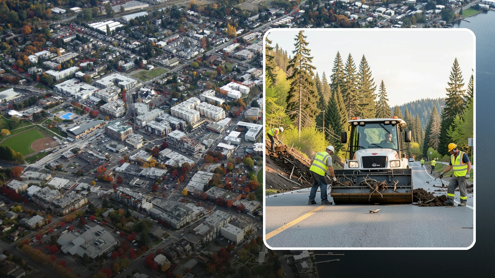 Landslide Debris Removal in Kirkland, King County, WA - Safe removal of slide material from roads, trails, and public sites following slope failures in hillside communities.