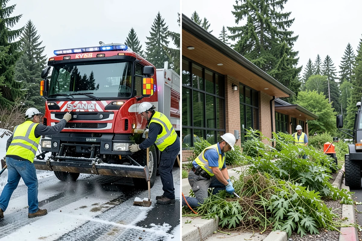 Landslide Debris Removal in Lyman, Skagit County, WA - Coordinate with geotechnical and public works staff to confirm slope stability