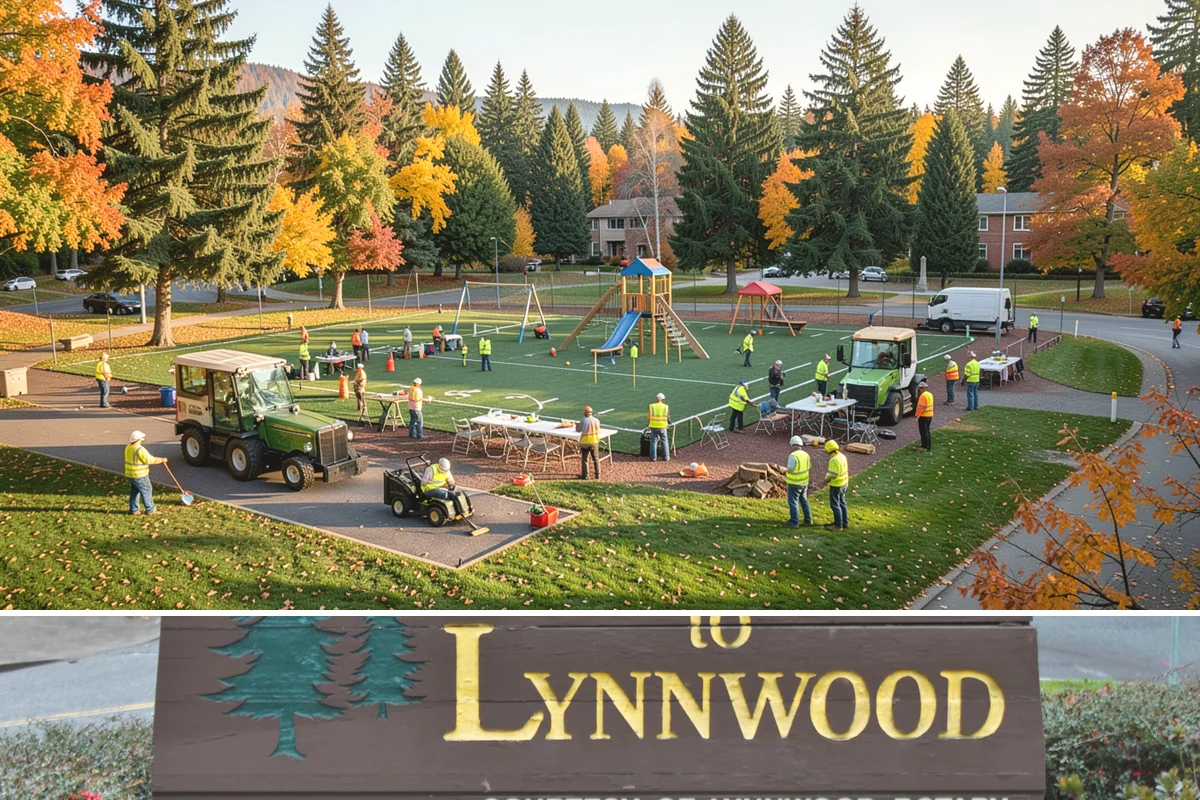 Landslide Debris Removal in Lynnwood, Snohomish County, WA - Slide activity intensifies from December through March as prolonged rainfall saturates hillside soils across the region.