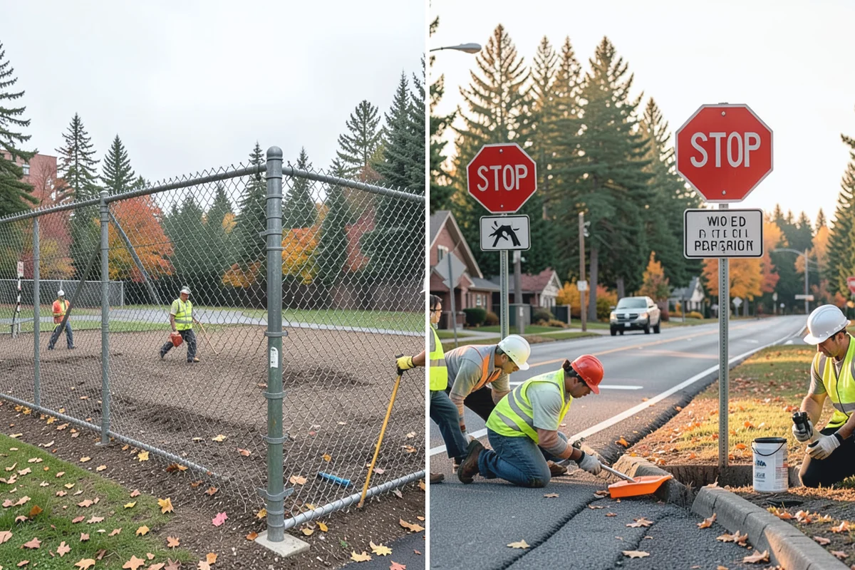 Landslide Debris Removal in Marysville, Snohomish County, WA - Coordinate with geotechnical and public works staff to confirm slope stability