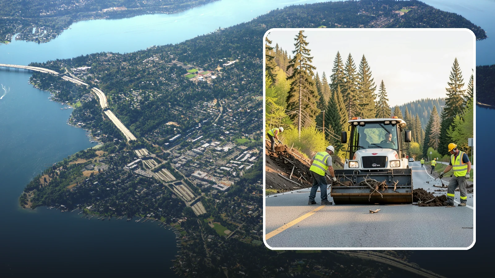 Landslide Debris Removal in Mercer Island, King County, WA - Safe removal of slide material from roads, trails, and public sites following slope failures in hillside communities.