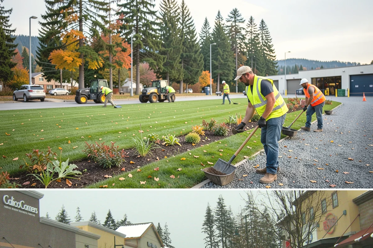 Landslide Debris Removal in Mill Creek, Snohomish County, WA - Slide activity intensifies from December through March as prolonged rainfall saturates hillside soils across the region.