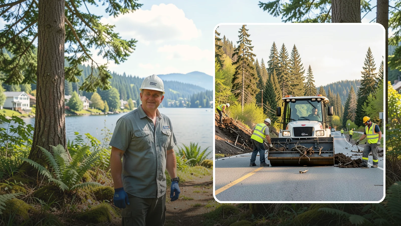 Landslide Debris Removal in Milton, King County, WA - Safe removal of slide material from roads, trails, and public sites following slope failures in hillside communities.