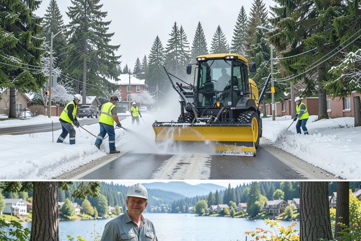 Landslide Debris Removal in Milton, King County, WA - Slide activity intensifies from December through March as prolonged rainfall saturates hillside soils across the region.